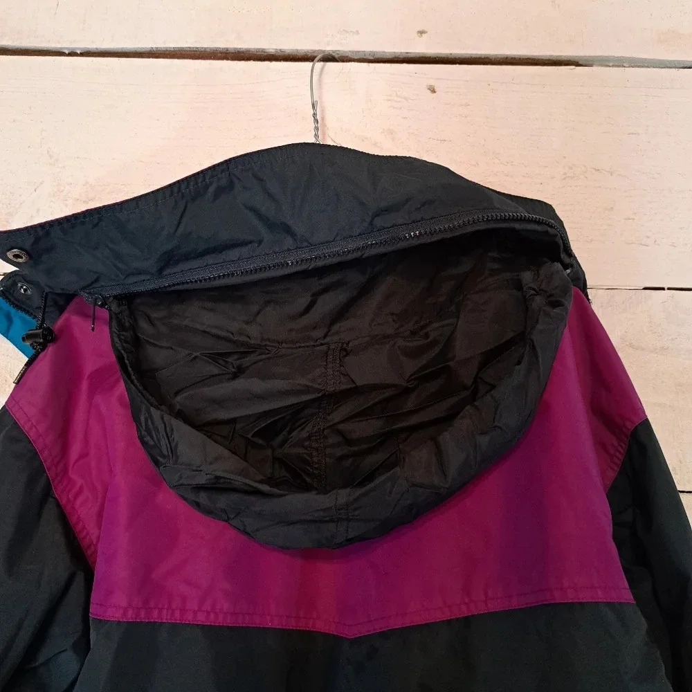 Vintage Columbia Jacket Women Vamoose Purple Teal.